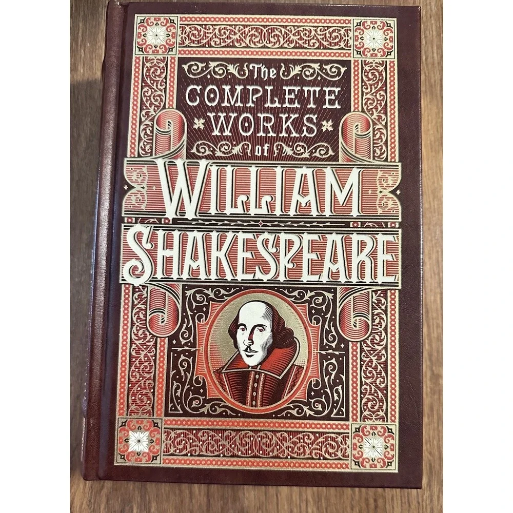 The Complete Works of William Shakespeare Hardcover Leatherbound Barnes & Noble